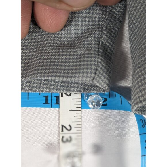 Hang Ten Mens Gray Golf Board Outdoor Shorts 36 10" Inseam Houndstooth Pattern - Picture 8 of 11